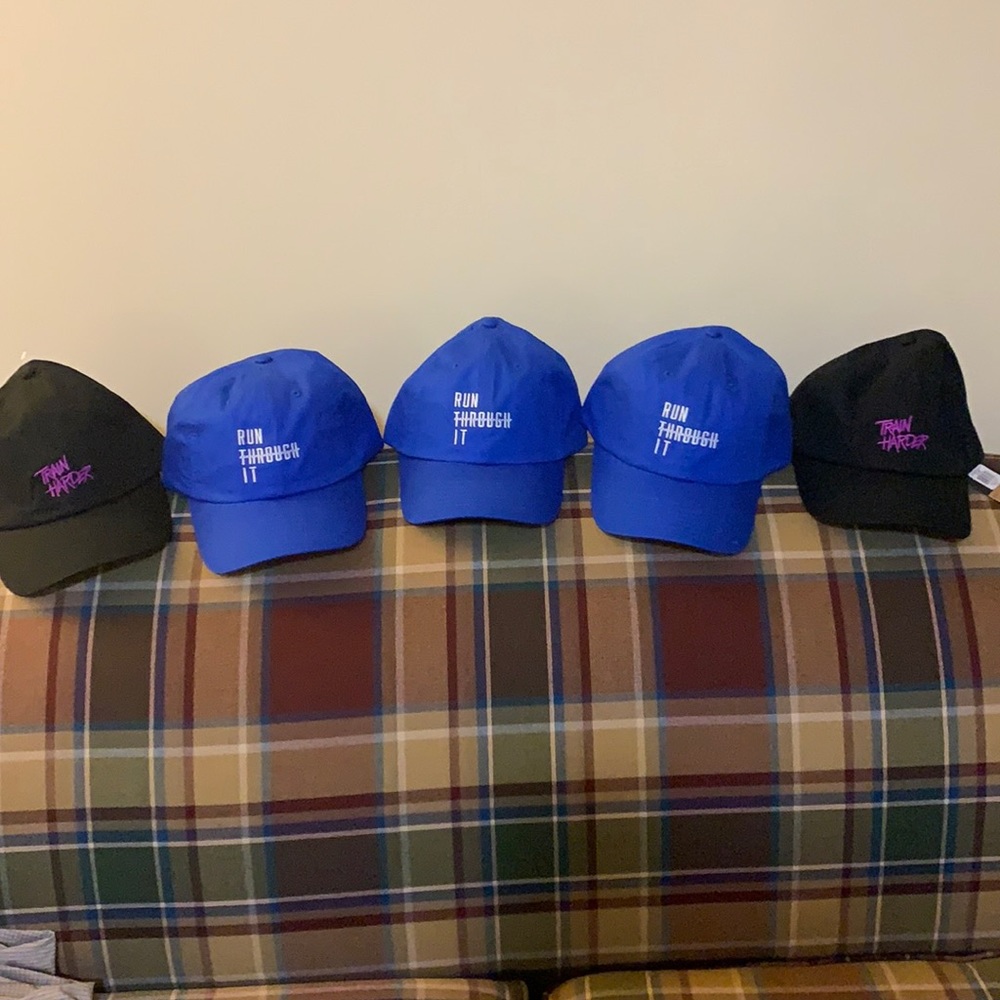 Reebok baseball hats set of five.  Two different styles. NWT.  Buy one up to 5!